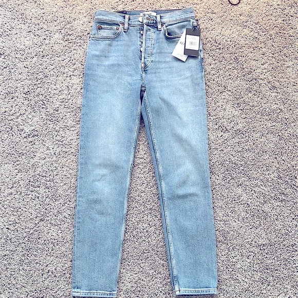 Re/Done Skinny Jeans 25 NWT - Picture 4 of 6